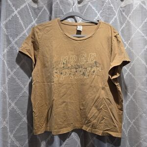 PINK Victoria's Secret Tan 'Free Spirit' Short Sleeve Tee